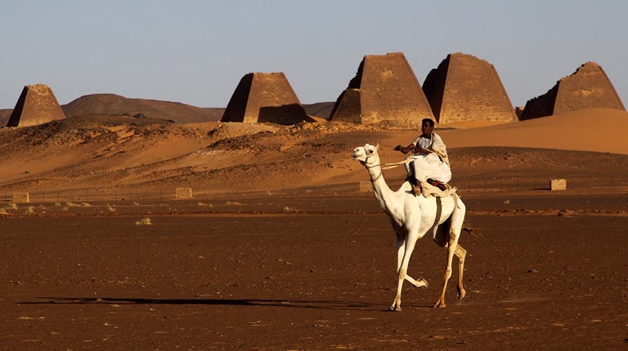 kush camel pyramids